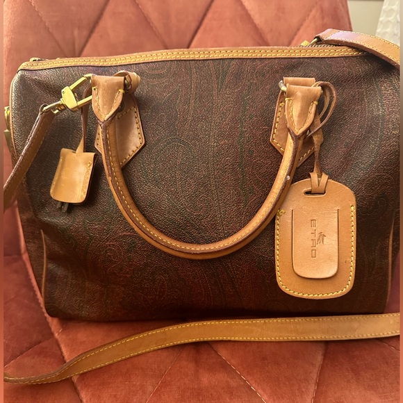 Etro Paisley Jacquard Boston Bag - Picture 8 of 16